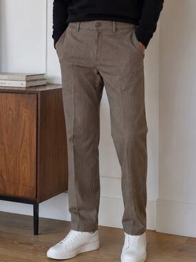 J.Lindeberg Taupe Slim Tapered Pants 30 Quiet Luxury Preppy Country Club Golf